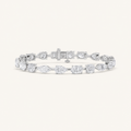 6CT Multistone Lab Grown Diamond East & West Bracelet