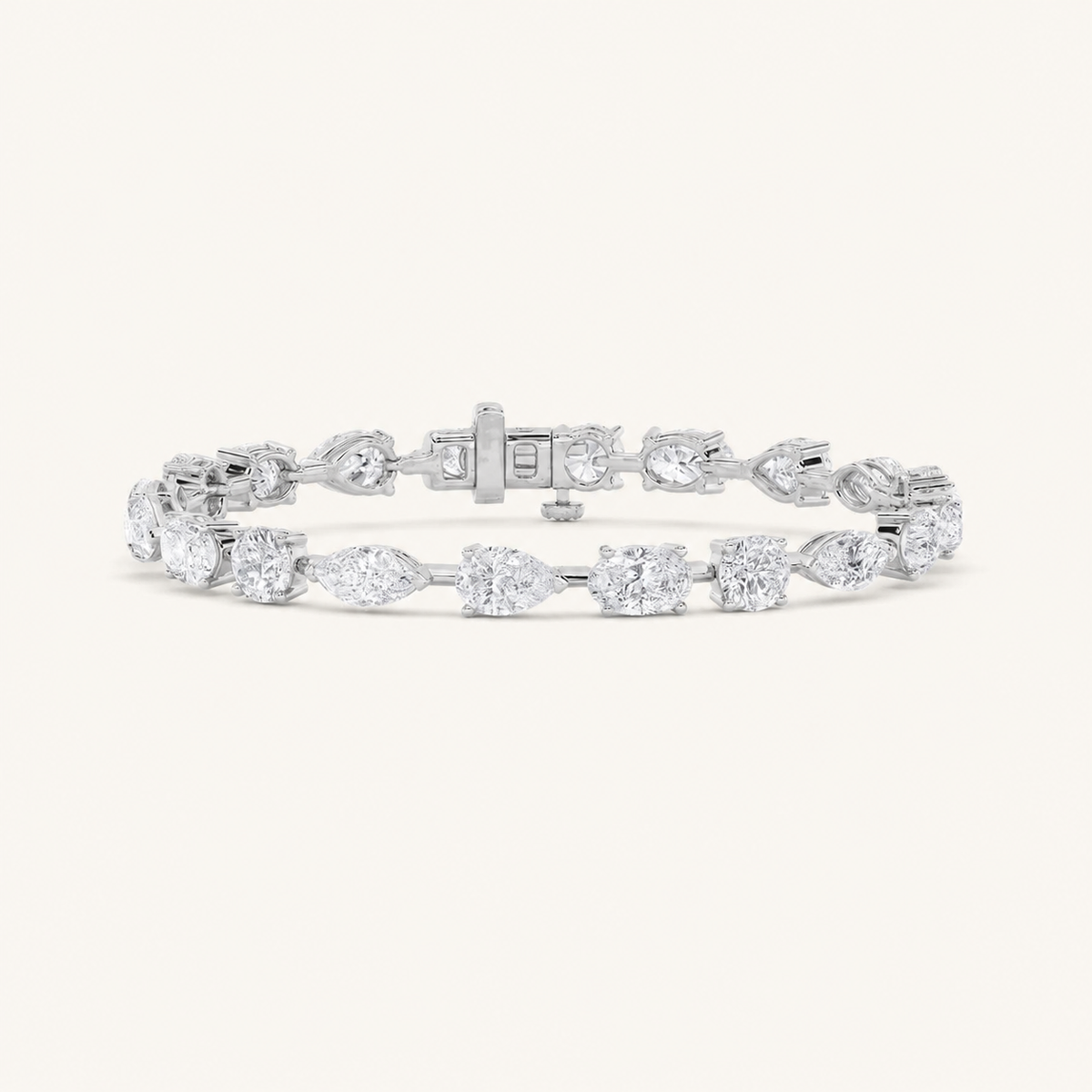 6CT Multistone Lab Grown Diamond East & West Bracelet