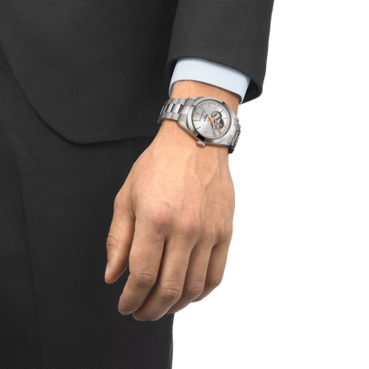 Tissot Gentleman Open Heart 40mm 6