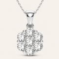 0.50CT Round Cut Lab Grown Diamond Pendant