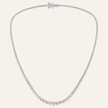 10.00CT Round Cut Lab Grown Diamond Necklace