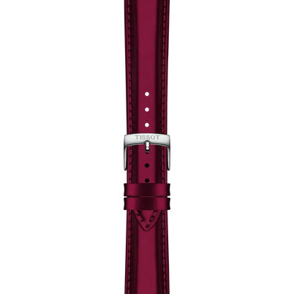 Tissot Official Red Synthetic Strap Lugs 18 mm 2