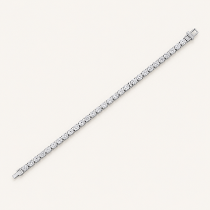 9.5CT Oval Cut Lab Grown Diamond East & West Tennis Bracelet