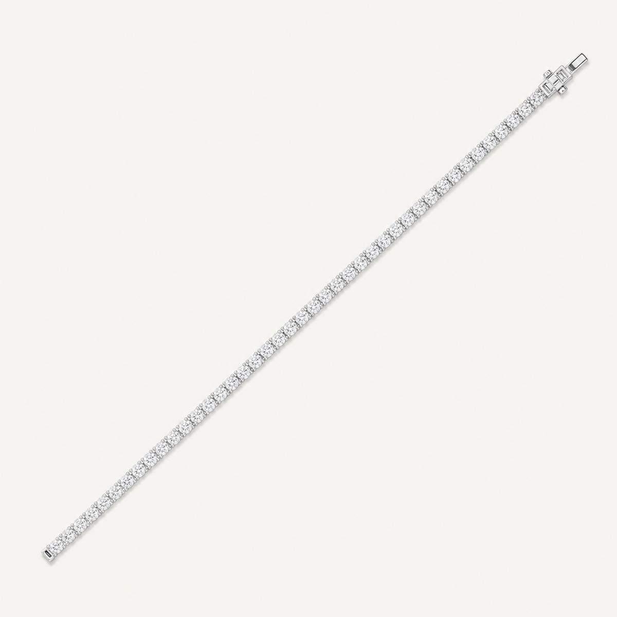 9CT Round Cut Lab Grown Diamond Tennis Bracelet