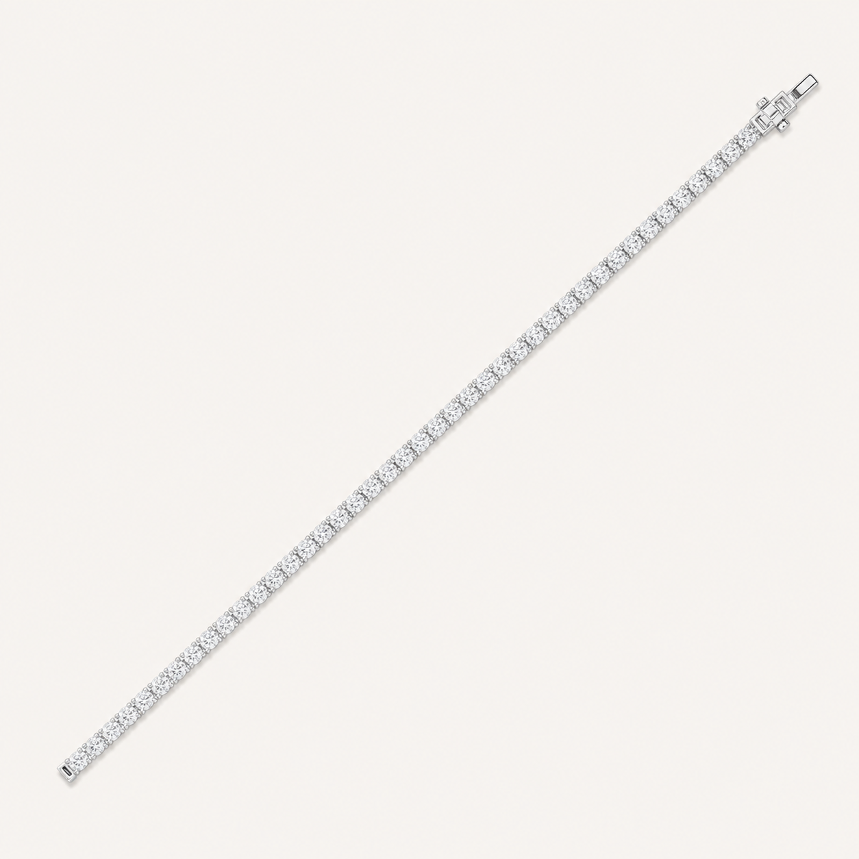 9CT Round Cut Lab Grown Diamond Tennis Bracelet