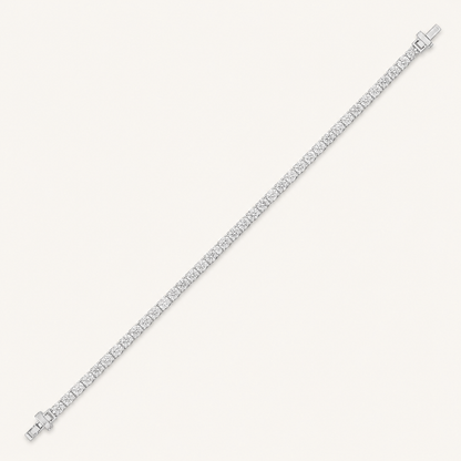 9.5CT Round Cut Lab Grown Diamond Tennis Bracelet