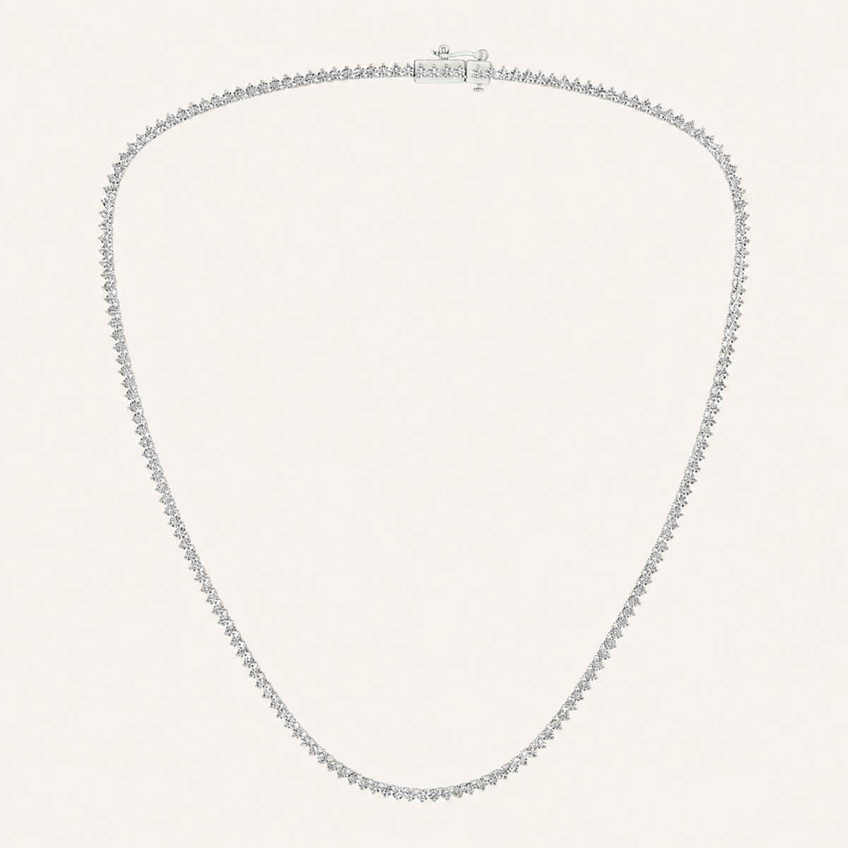6.00CT Round Cut Lab Grown Diamond Necklace
