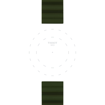 Tissot Official Khaki Silicone Strap Lugs 22 mm 3