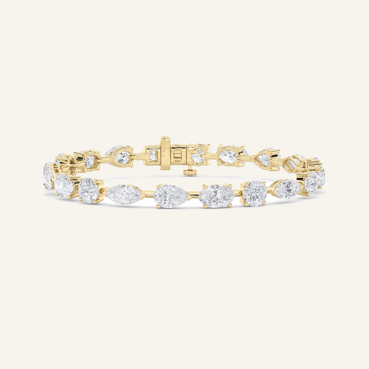 7CT Multistone Lab Grown Diamond East & West Bracelet