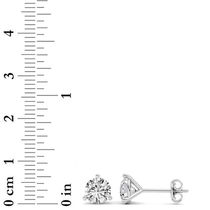 14K White Gold Earring KJ01724E.RD-3-21F