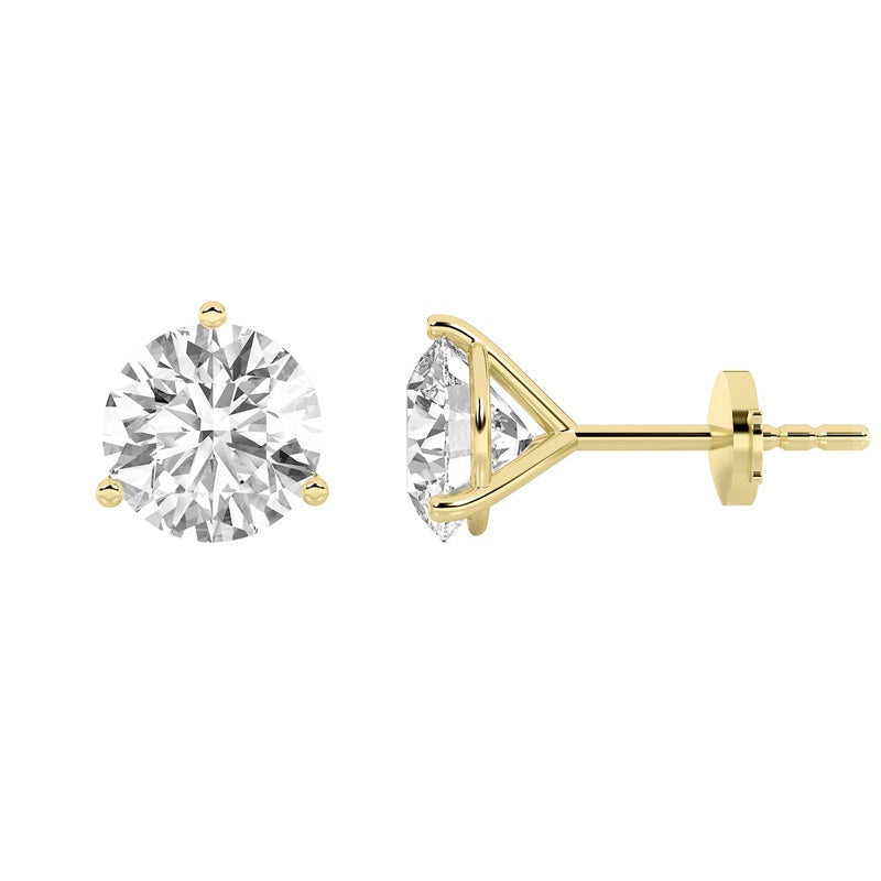 14K White Gold Earring KJ01724E.RD-3-21F