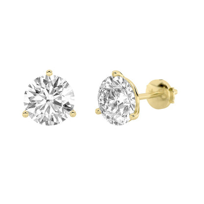 14K White Gold Earring KJ01724E.RD-3-21F