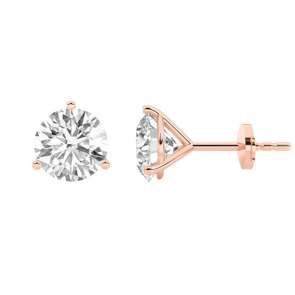 14K White Gold Earring KJ01724E.RD-3-21F