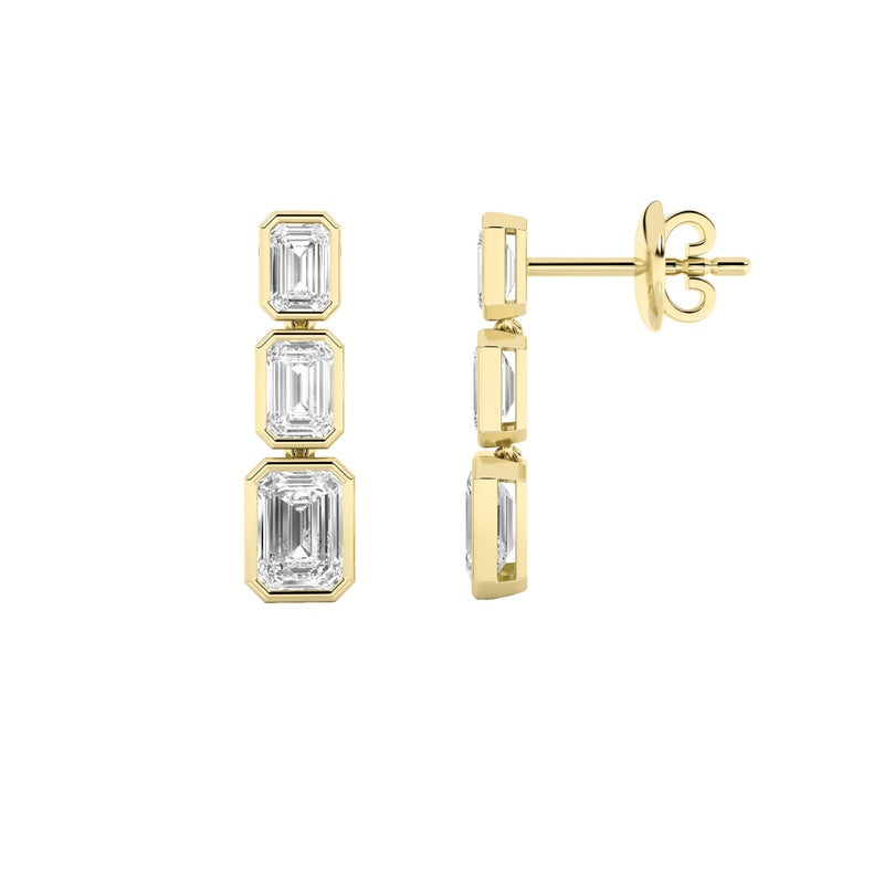 14K White Gold Earring KJ01944E.EM-5-21F