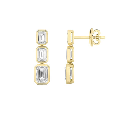 14K White Gold Earring KJ01944E.EM-5-21F