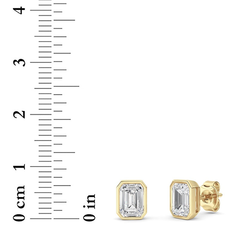 14K White Gold Earring KJ40039E.EM-2-21F