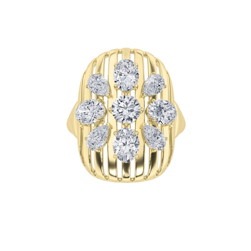 14K White Gold Ring KJ01889R.RD-2-21F