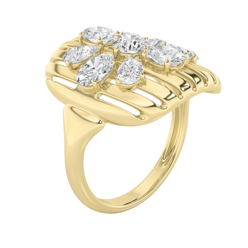 14K White Gold Ring KJ01889R.RD-2-21F