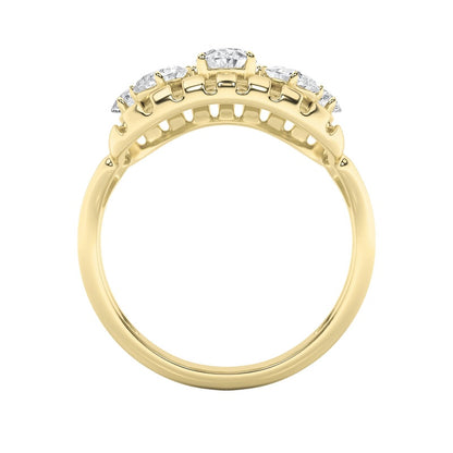 14K White Gold Ring KJ01889R.RD-2-21F