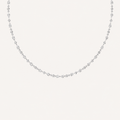 12CT Round Cut Lab Grown Diamond Tennis Necklace