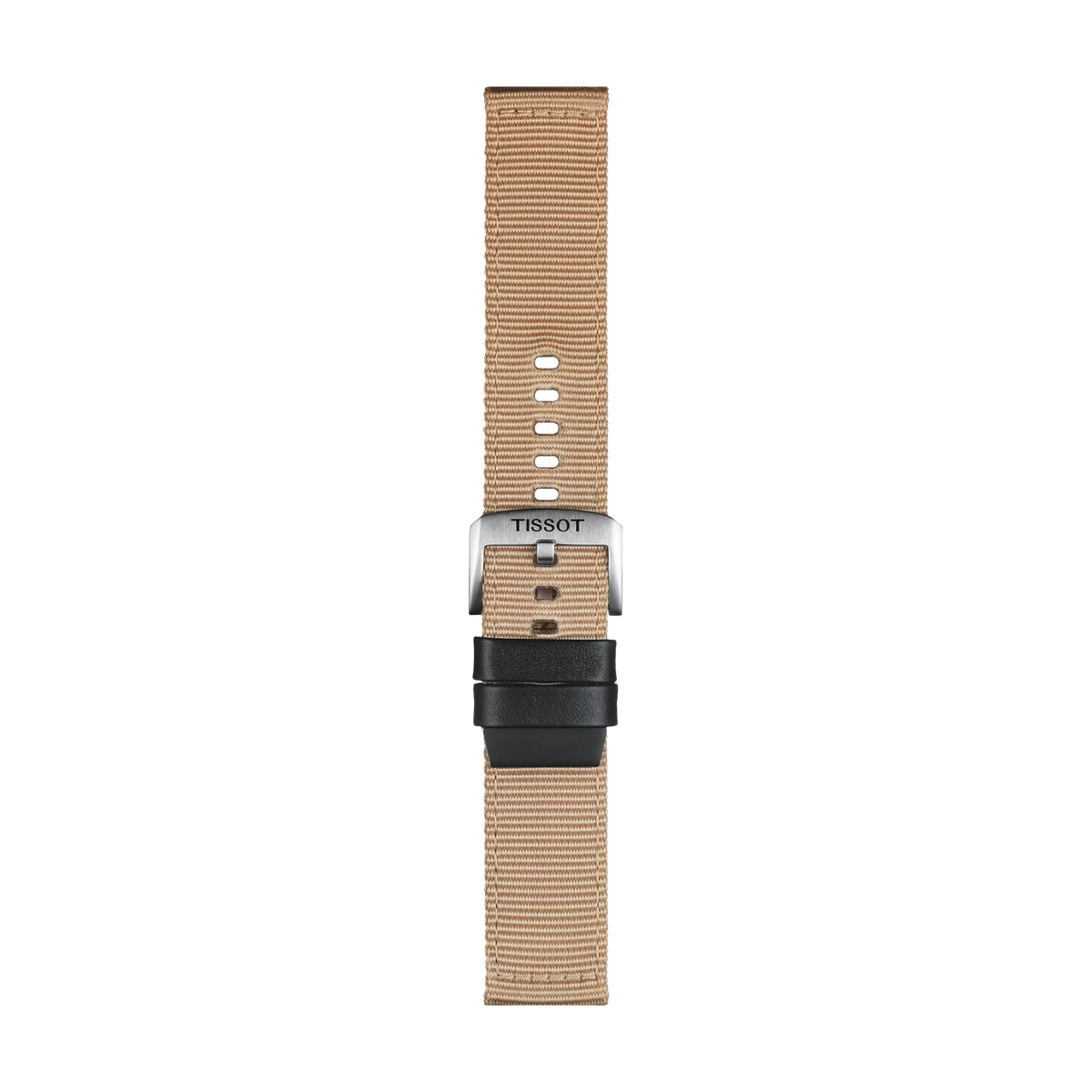 Tissot Official Beige Fabric Strap Lugs 22 mm 1