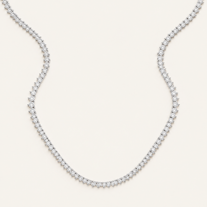 6.00CT Round Cut Lab Grown Diamond Necklace