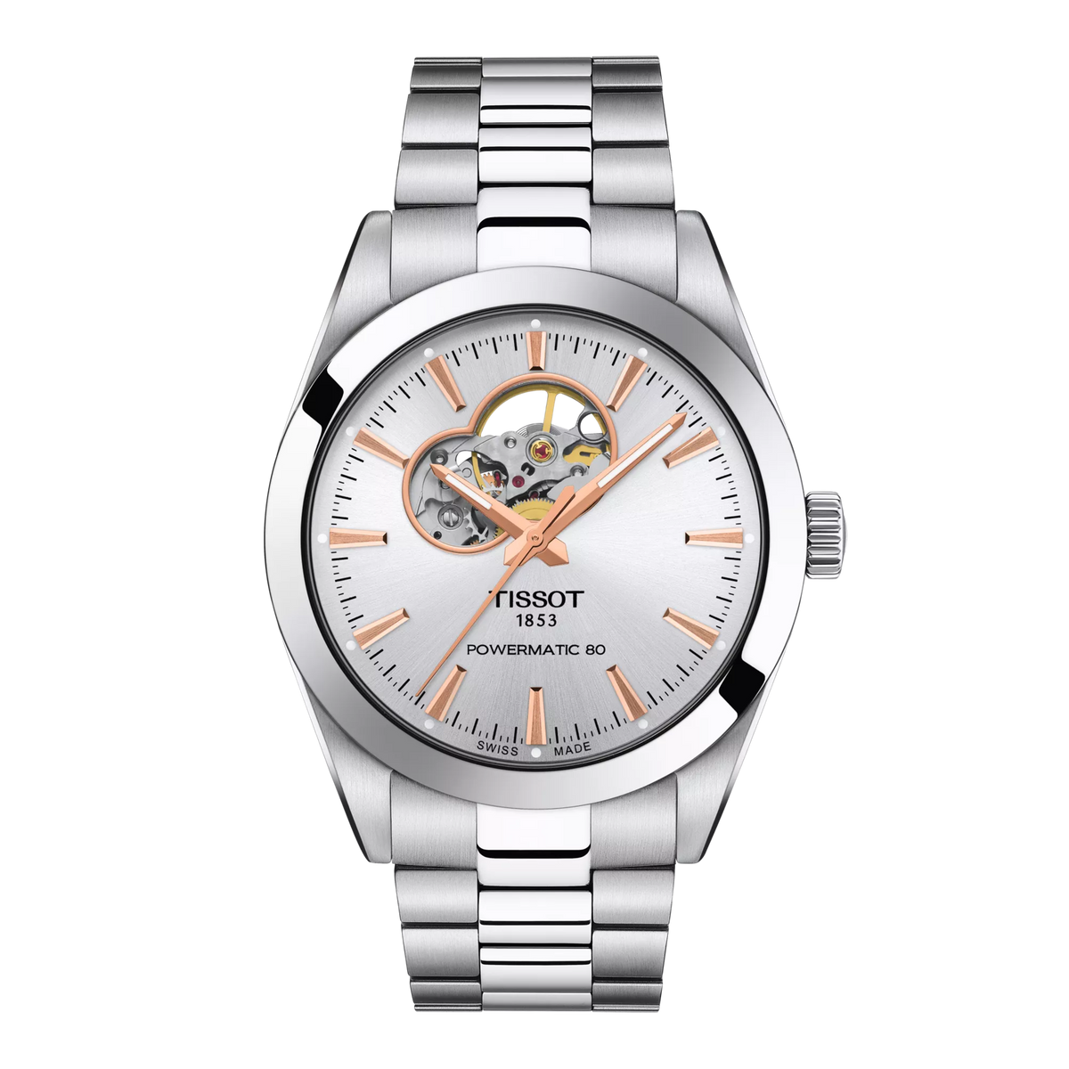 Tissot Gentleman Open Heart 40mm 2