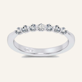 0.24CT Round Certified Lab Grown Diamond Enhancer Band