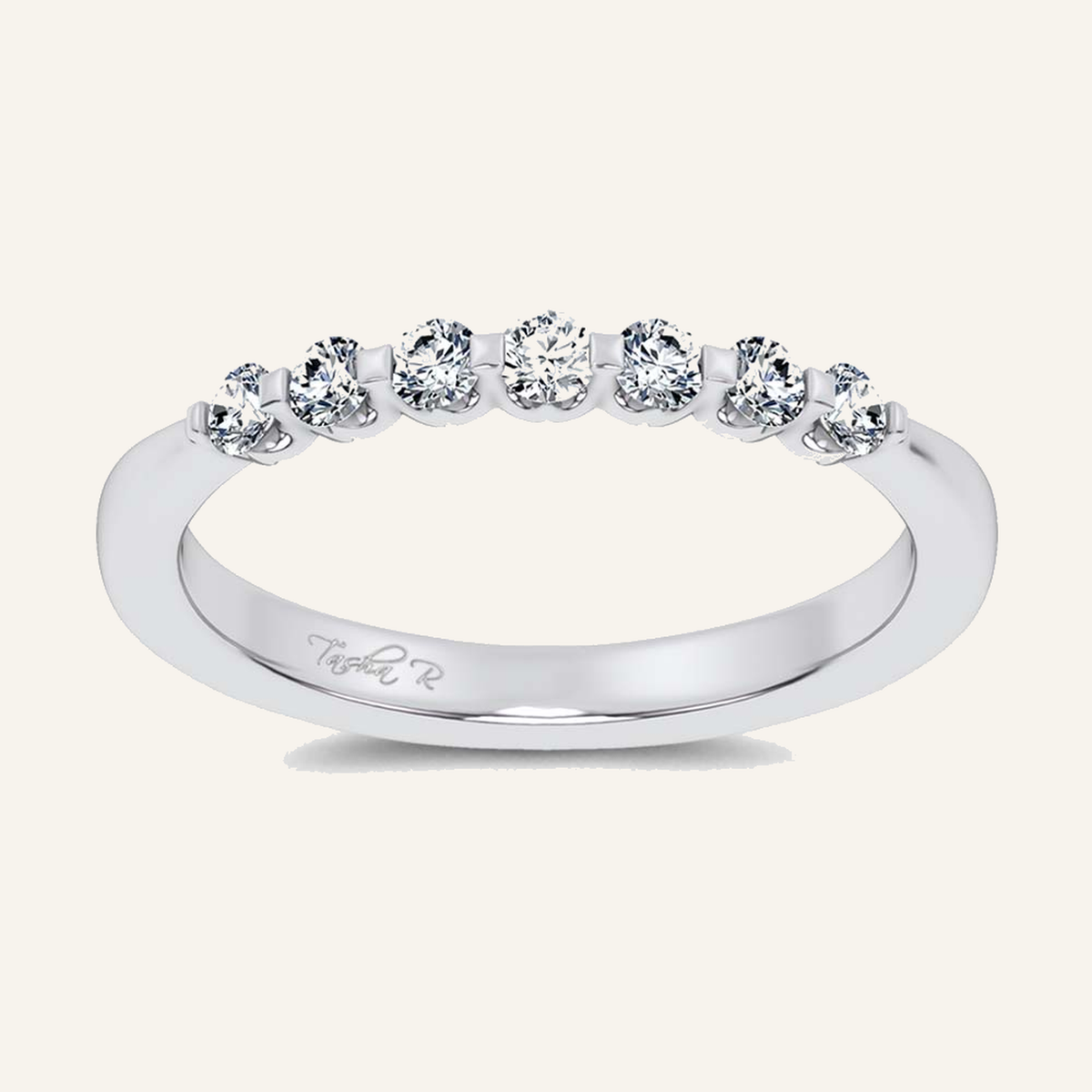 0.24CT Round Certified Lab Grown Diamond Enhancer Band