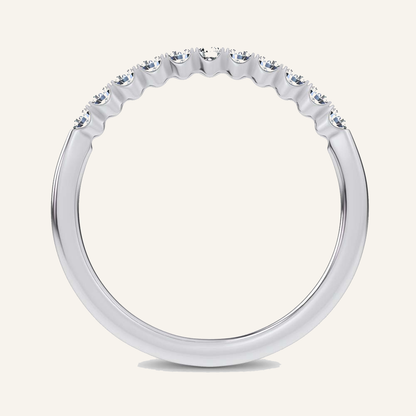 0.24CT Round Certified Lab Grown Diamond Enhancer Band
