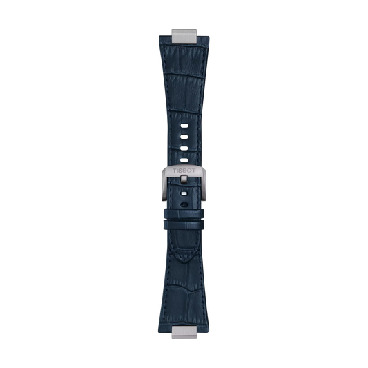 Tissot Official Blue PRX 42mm leather strap 1
