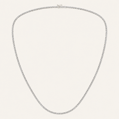 5.00CT Round Cut Lab Grown Diamond Necklace