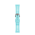 Tissot Official Ice Blue Silicone Strap Lugs 21 mm XS 1
