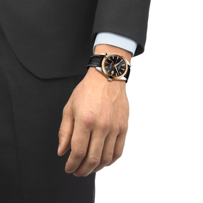 Tissot Gentleman Gold bezel 40mm 5