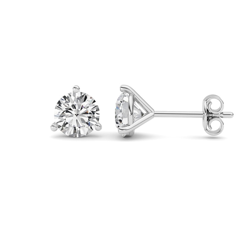 14K White Gold Earring KJ01724E.RD-3-21F