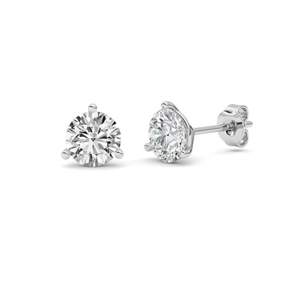 14K White Gold Earring KJ01724E.RD-3-21F