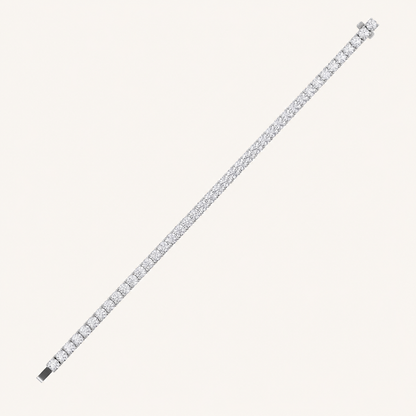 12CT Round Cut Lab Grown Diamond Tennis Bracelet