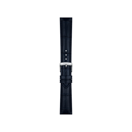 Tissot Official Blue Leather Strap Lugs 18mm 1