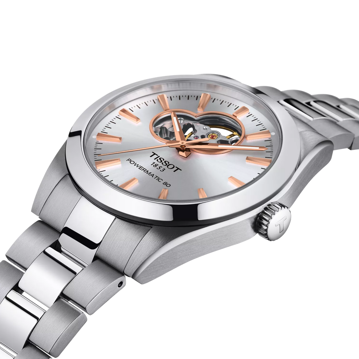 Tissot Gentleman Open Heart 40mm 7