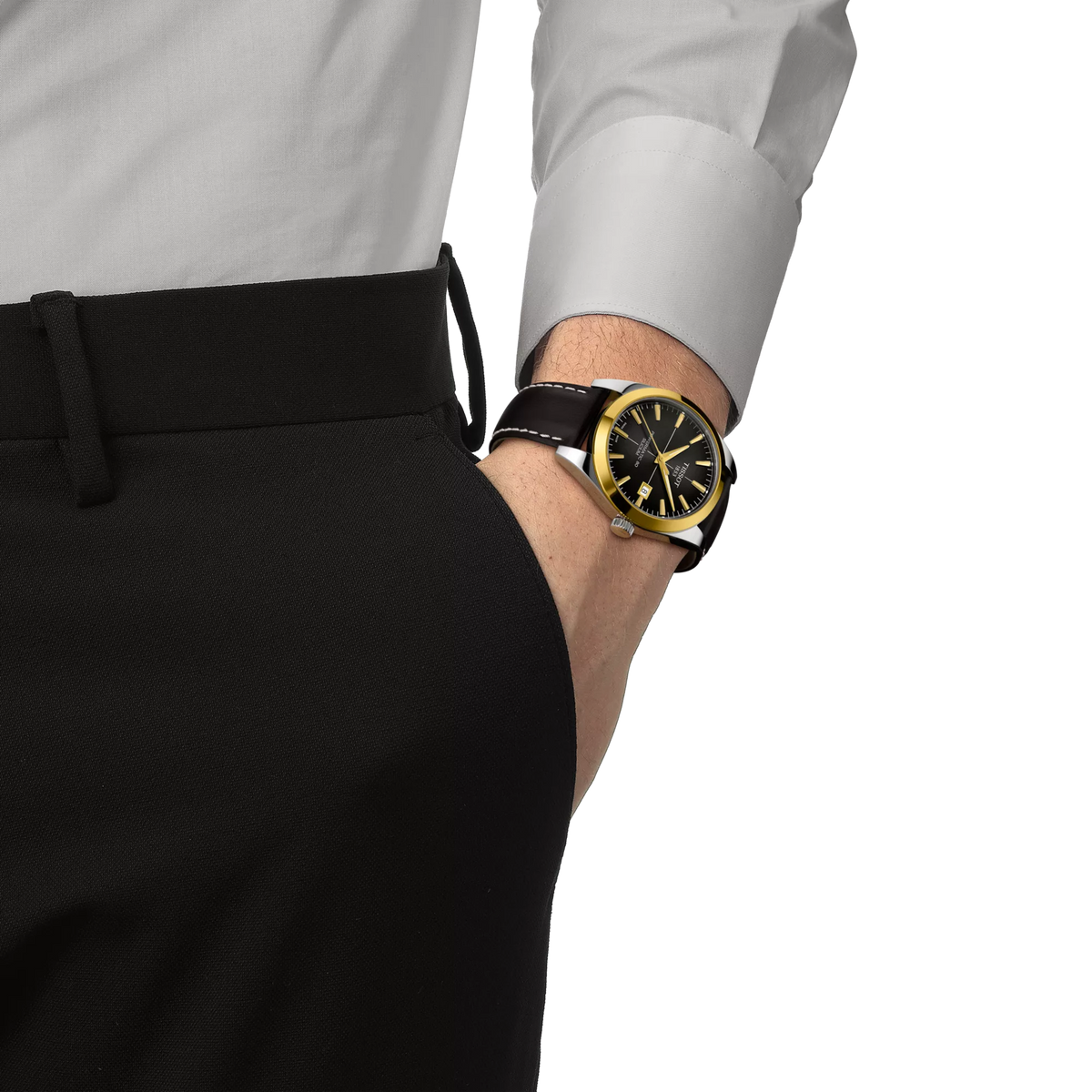 Tissot Gentleman Gold Bezel 40mm 6