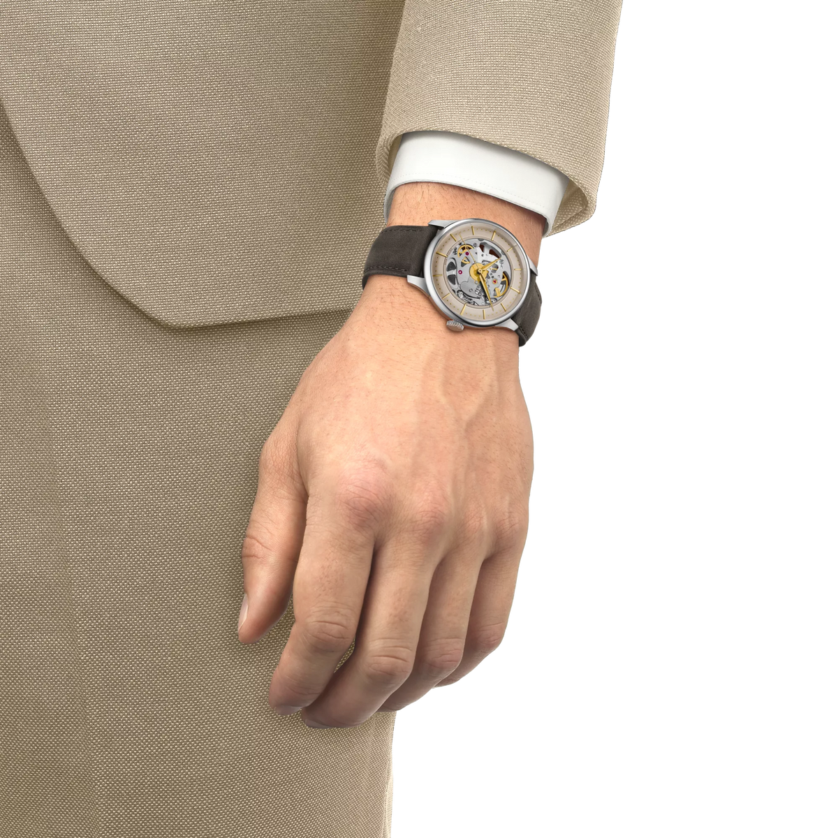 Tissot Chemin Des Tourelles Skeleton 39mm 6