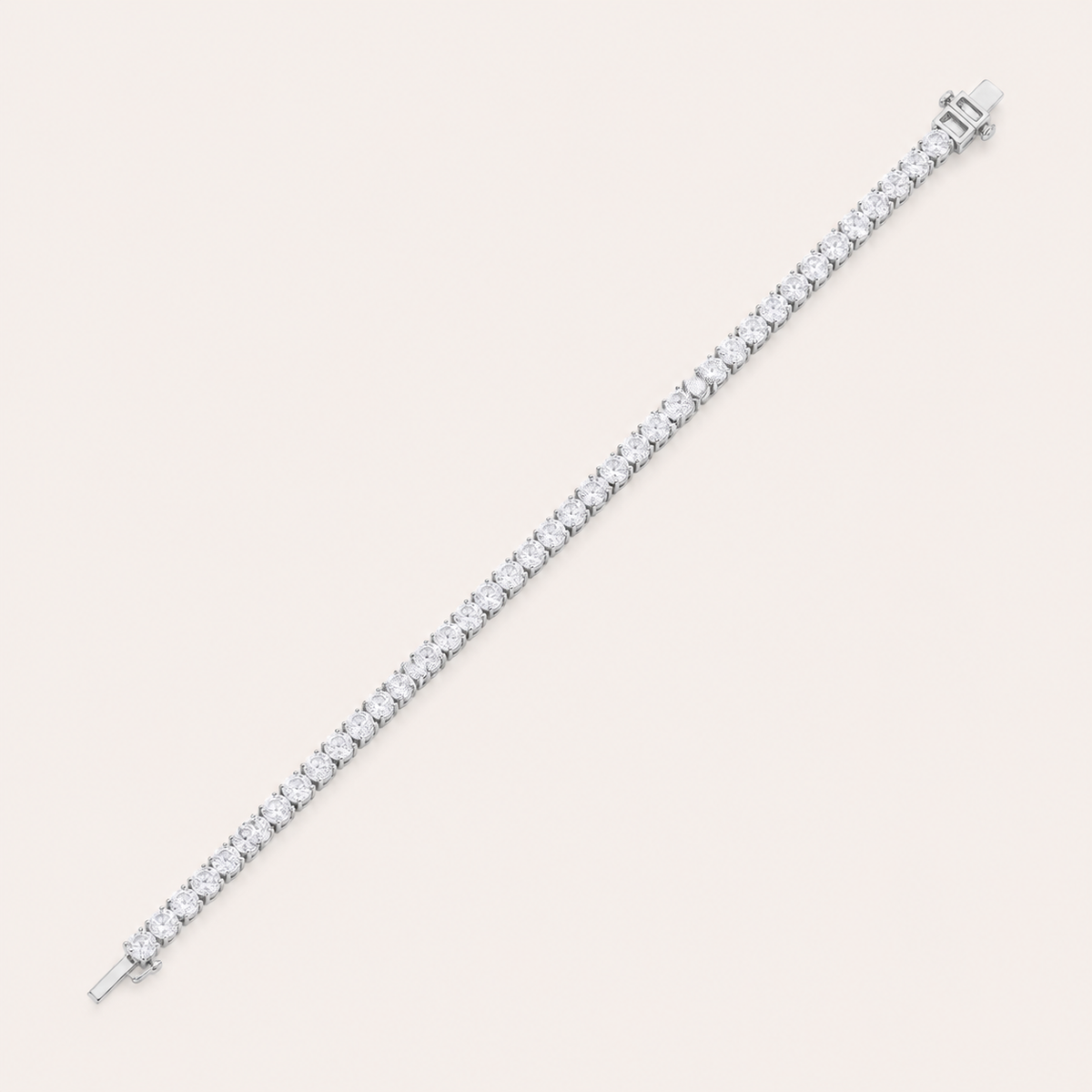 6CT Oval Cut Lab Grown Diamond Tennis Bracelet