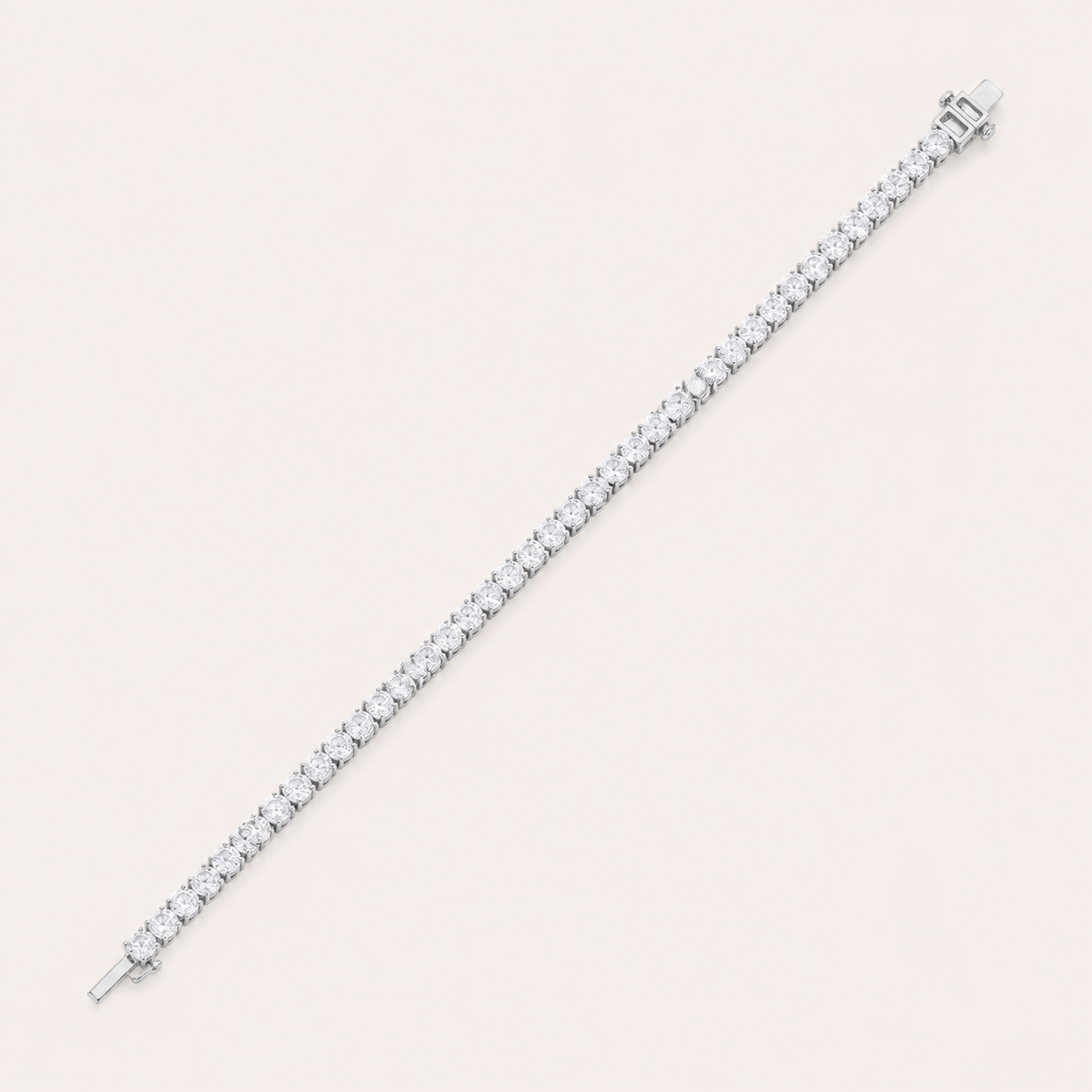 6CT Oval Cut Lab Grown Diamond Tennis Bracelet