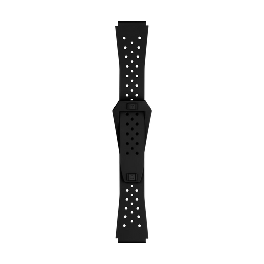 Tissot Official Black Sideral Rubber Strap 1