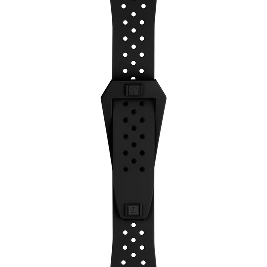 Tissot Official Black Sideral Rubber Strap 2