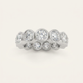 3.2CT Round Cut Lab Grown Diamond Eternity Ring