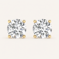 1.50CT Round Cut Lab Grown Diamond Earring