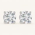 1.00CT Round Cut Lab Grown Diamond Earring