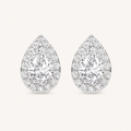 2.25CT Pear Cut Lab Grown Diamond Earrings