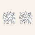 5.00CT Round Cut Lab Grown Diamond Earrings